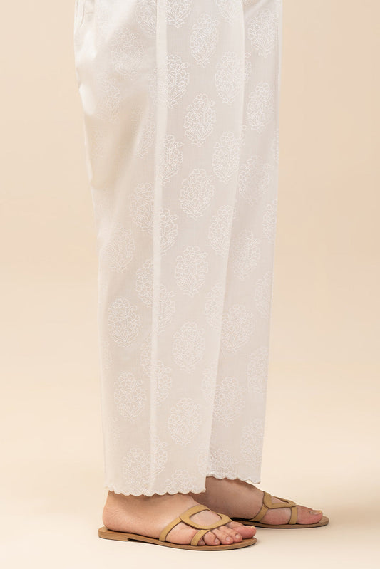 PRINTED STRAIGHT PANTS