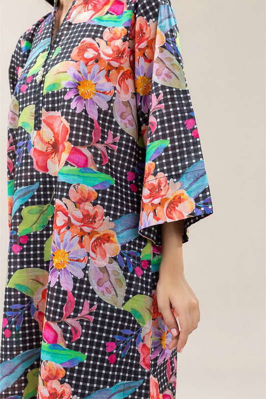 PRINTED DORIA LAWN SHIRT (PRET)