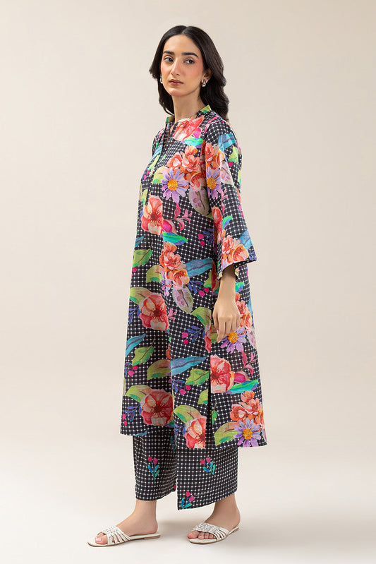 PRINTED DORIA LAWN SHIRT (PRET)