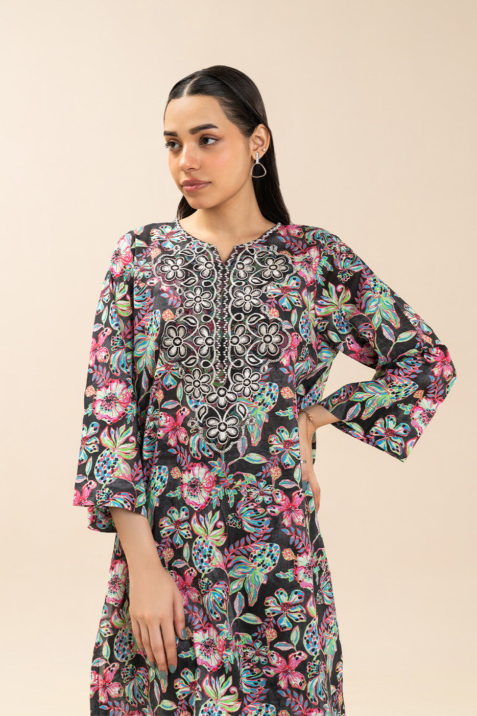 2 PIECE PRINTED DORIA LAWN SUIT (PRET)