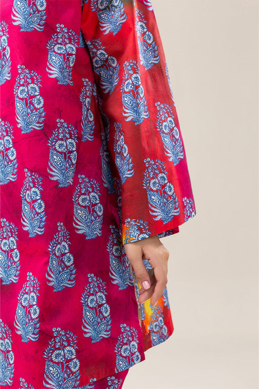 PRINTED DORIA LAWN SHIRT (PRET)