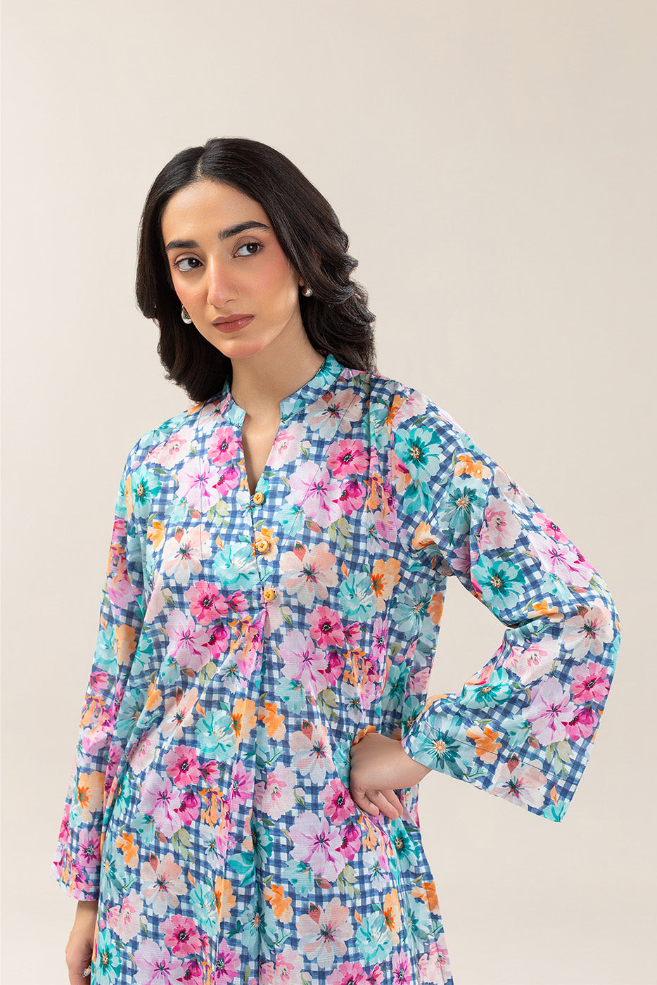 2 PIECE PRINTED DORIA LAWN SUIT (PRET)