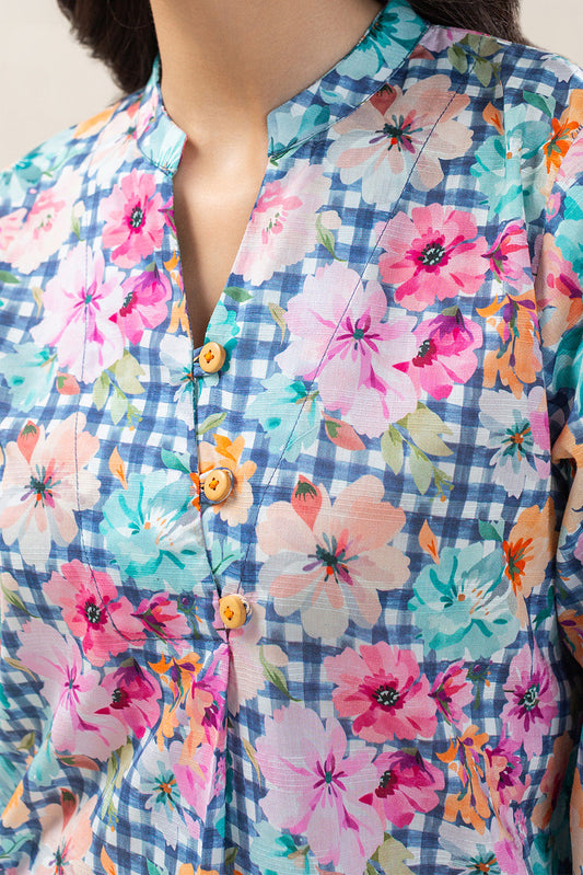 PRINTED JACQUARD SHIRT (PRET)