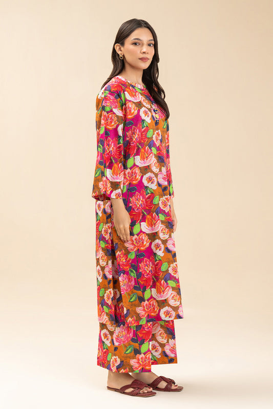 2 PIECE PRINTED LAWN SUIT (PRET)