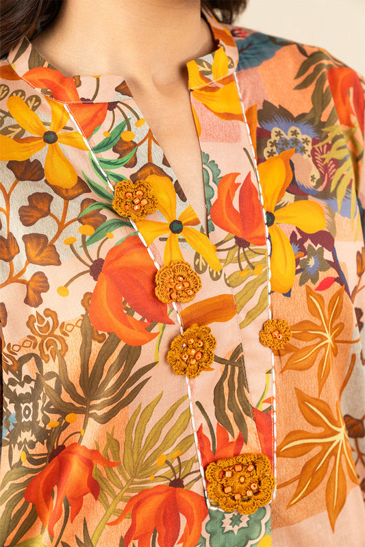 2 PIECE PRINTED LAWN SUIT (PRET)