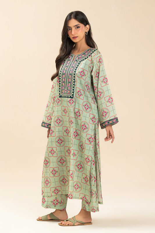 2 PIECE PRINTED LAWN SUIT (PRET)