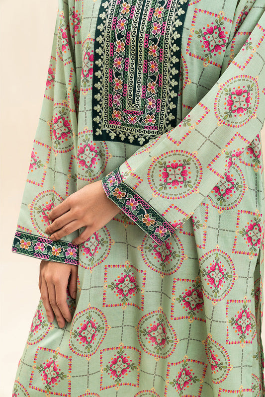 2 PIECE PRINTED LAWN SUIT (PRET)
