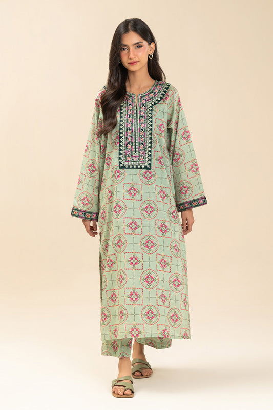 2 PIECE PRINTED LAWN SUIT (PRET)