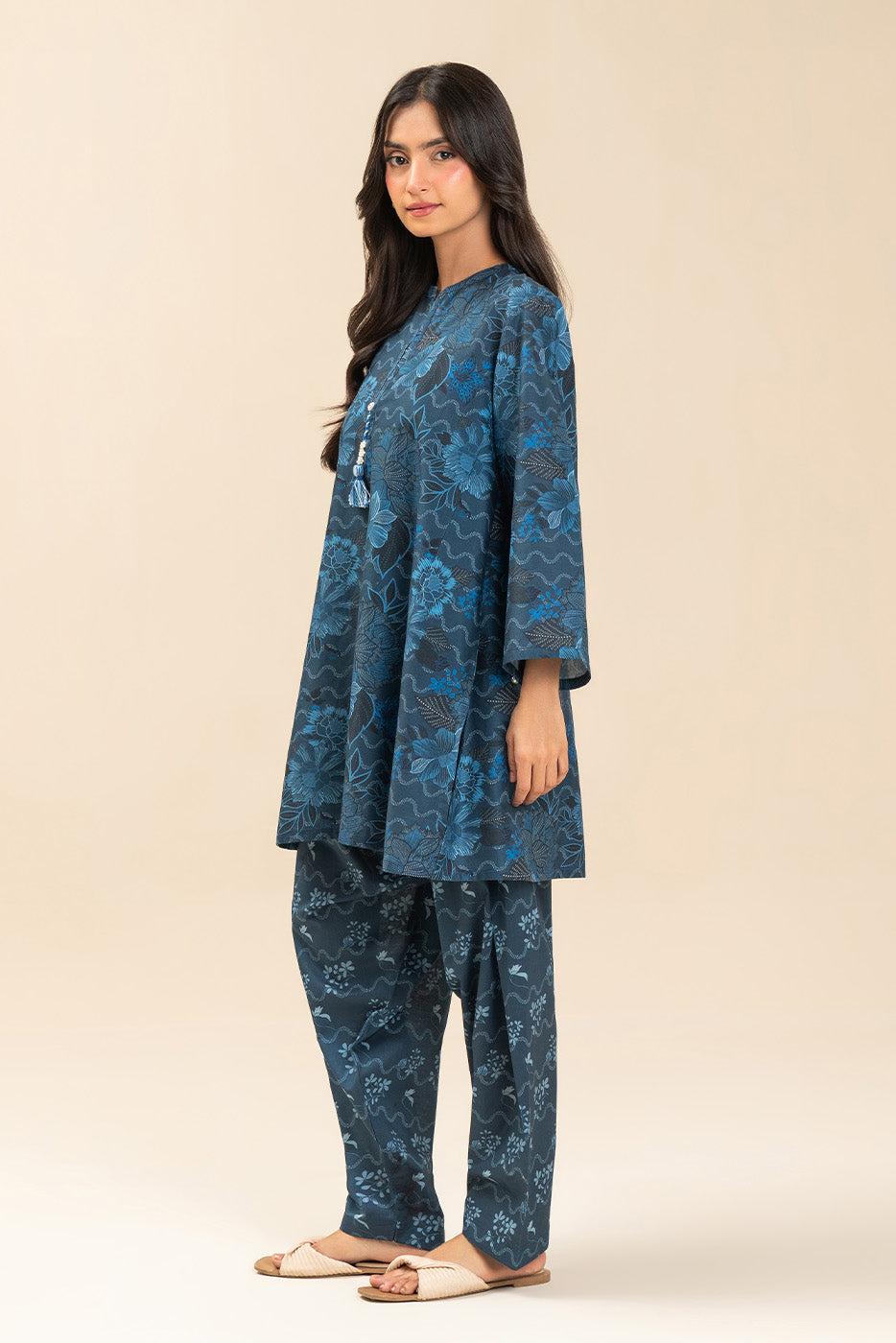PRINTED LAWN SHIRT (PRET)