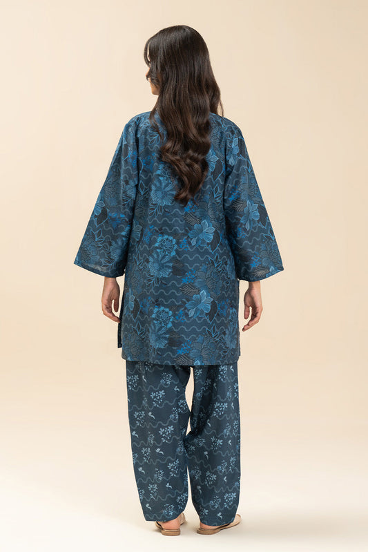 2 PIECE PRINTED LAWN SUIT (PRET)