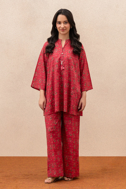 2 PIECE PRINTED LAWN SUIT (PRET)