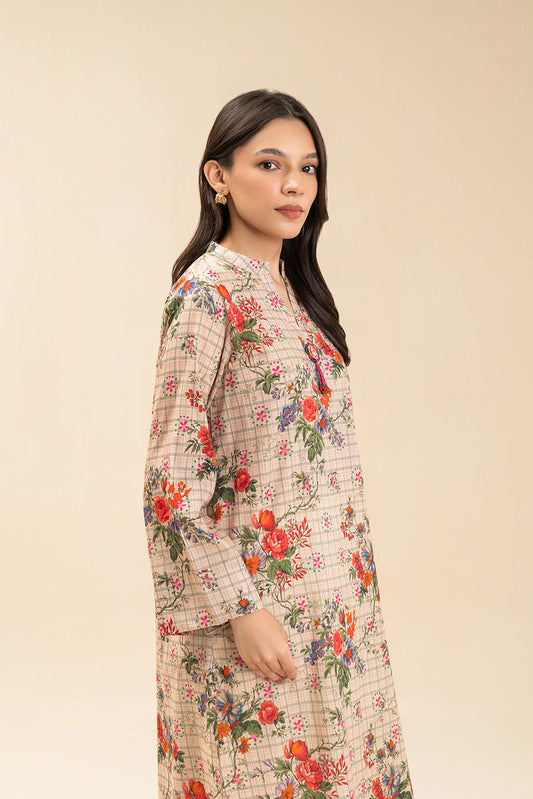 PRINTED LAWN SHIRT (PRET)