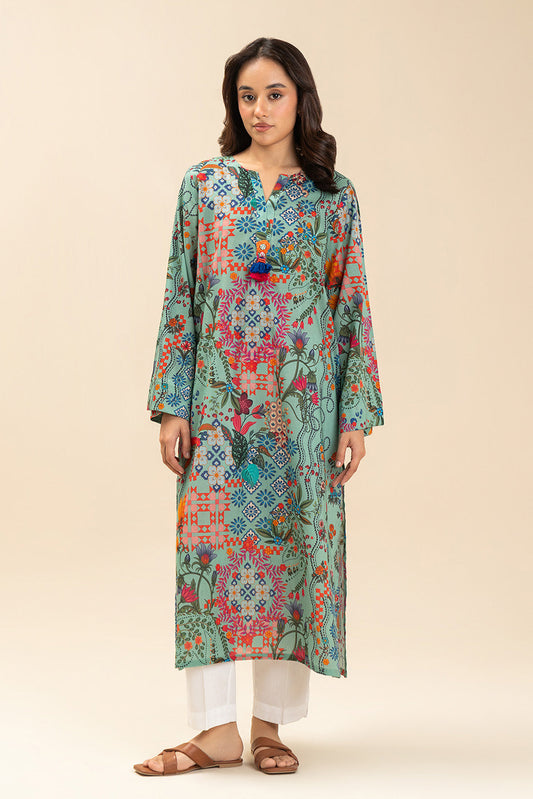 PRINTED LAWN SHIRT (PRET)