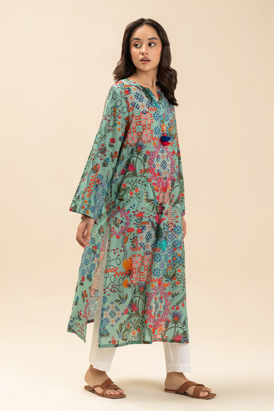 PRINTED LAWN SHIRT (PRET)