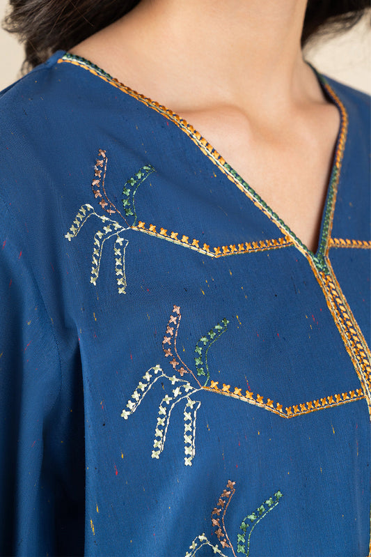 2 PIECE EMBROIDERED MULTI NEPS SUIT (FLOW)