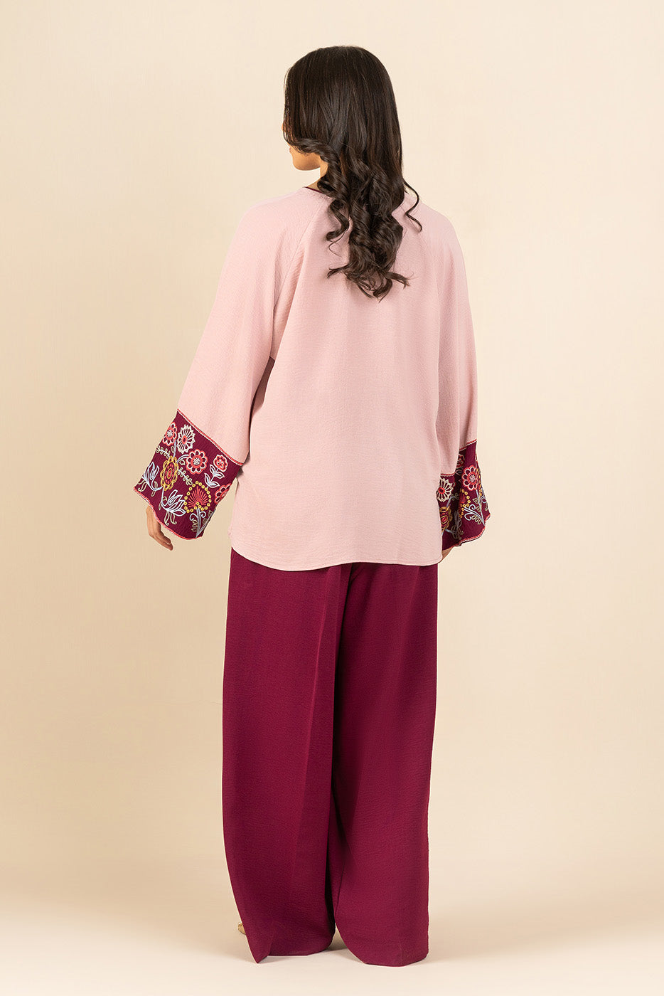 EMBROIDERED CO-ORD SET