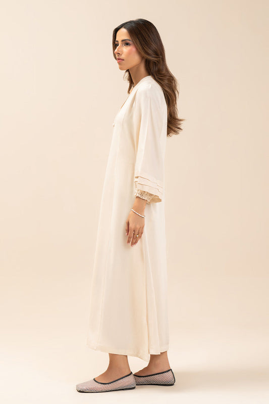 SOLID YARN DYED DRESS (FLOW)