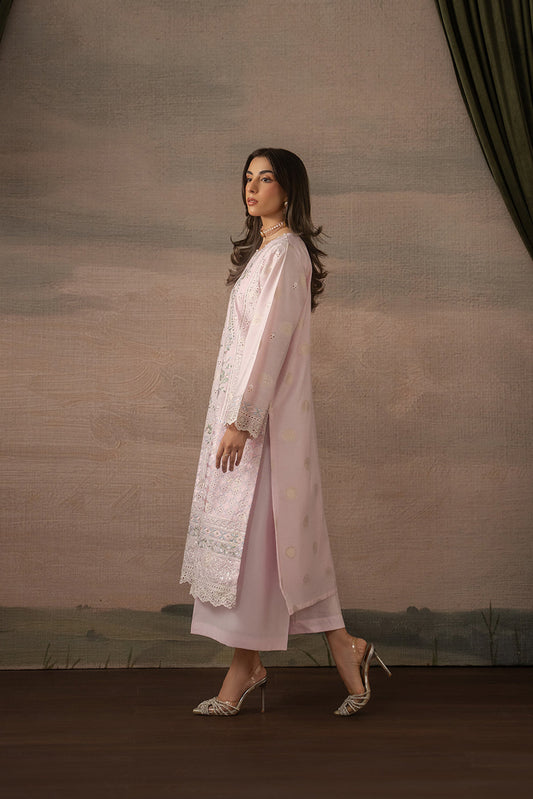 2 PIECE EMBROIDERED ZARI JACQUARD SUIT (LUXURY PRET)