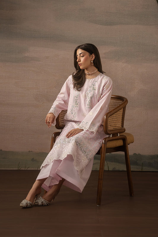 2 PIECE EMBROIDERED ZARI JACQUARD SUIT (LUXURY PRET)