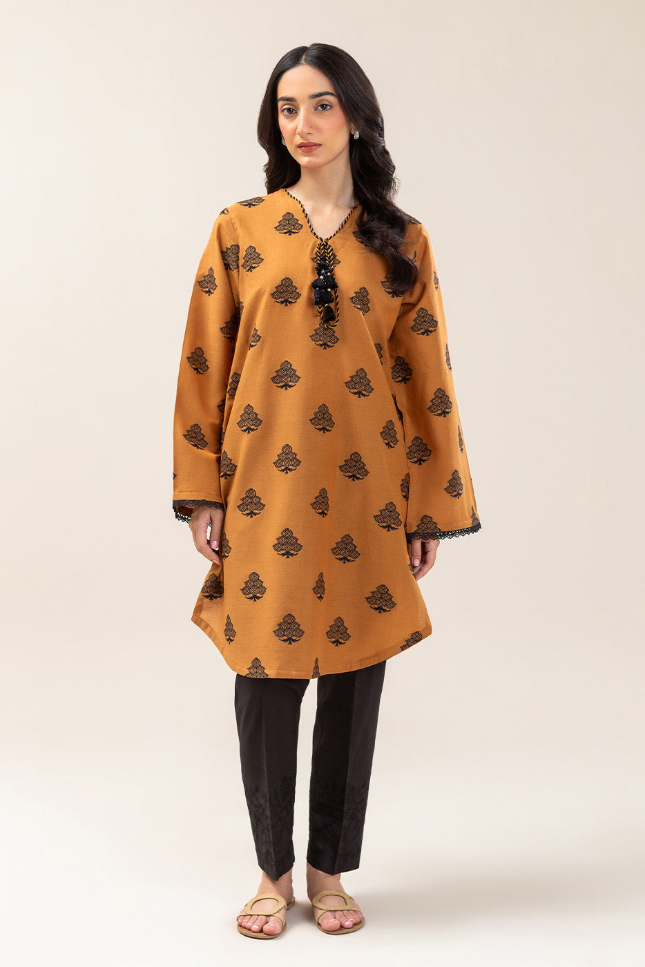 SOLID JACQUARD SHIRT (PRET)