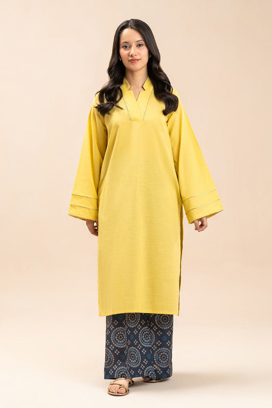 2 PIECE SOLID SLUB SUIT (PRET)