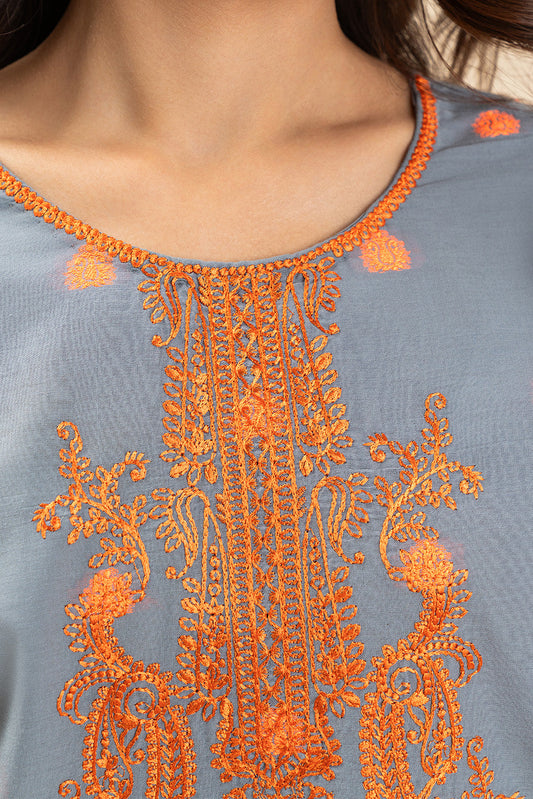 EMBROIDERED JACQUARD SHIRT (PRET)