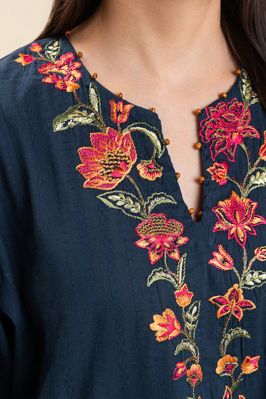 EMBROIDERED DORIA SHIRT (PRET)