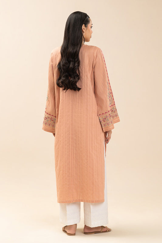 EMBROIDERED JACQUARD SHIRT (PRET)