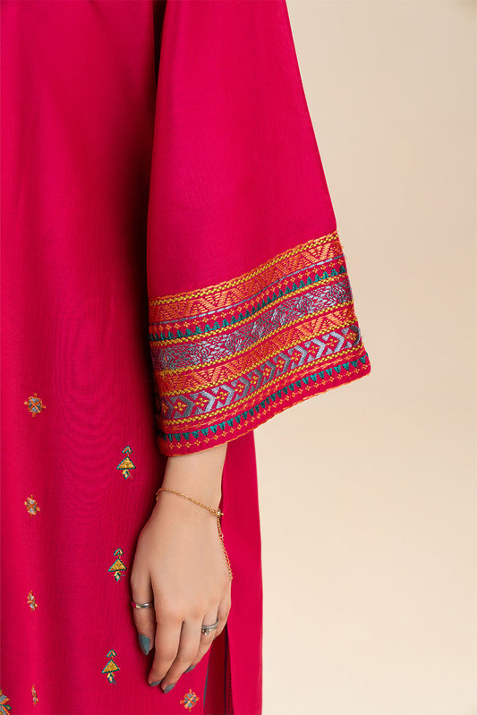 2 PIECE EMBROIDERED DORIA SUIT (PRET)