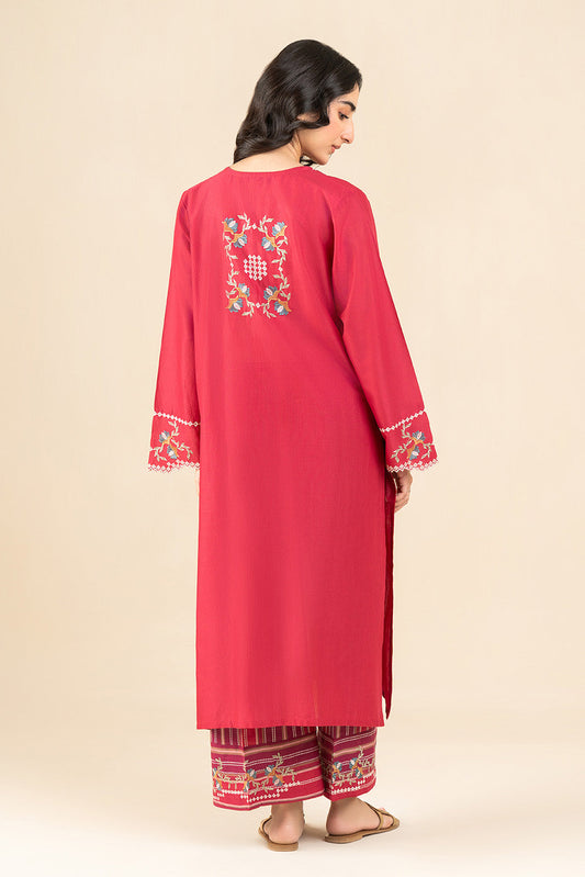 2 PIECE EMBROIDERED DORIA SUIT (PRET)