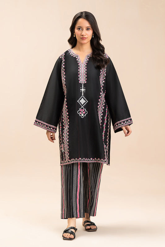 2 PIECE EMBROIDERED DORIA SUIT (PRET)