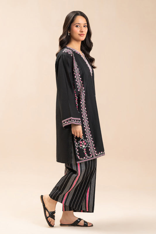 2 PIECE EMBROIDERED DORIA SUIT (PRET)