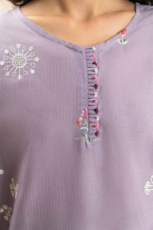 EMBROIDERED DORIA SHIRT (PRET)
