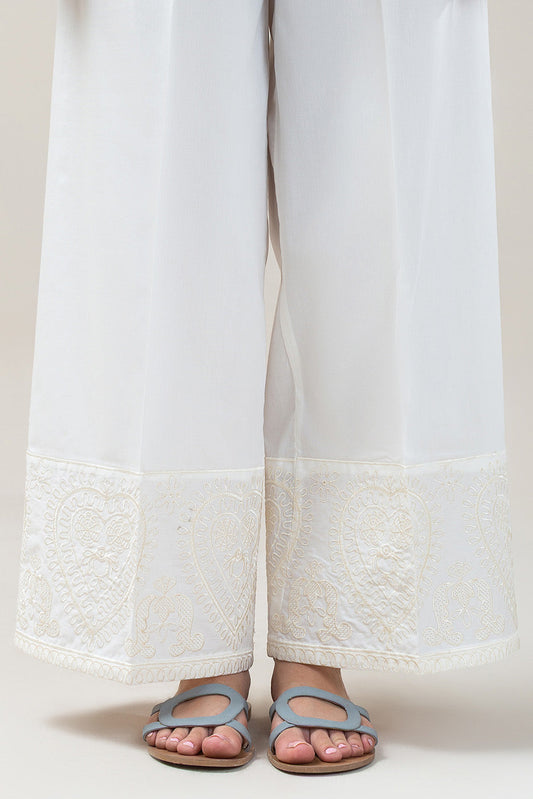 EMBROIDERED SLACK PANTS