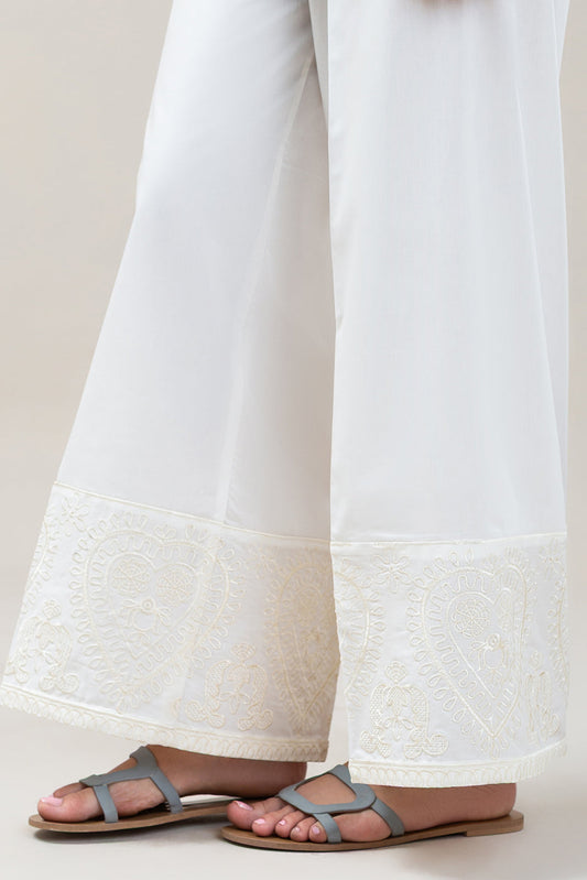 EMBROIDERED SLACK PANTS