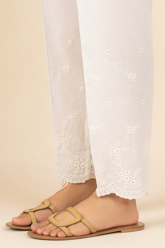 EMBROIDERED STRAIGHT PANTS