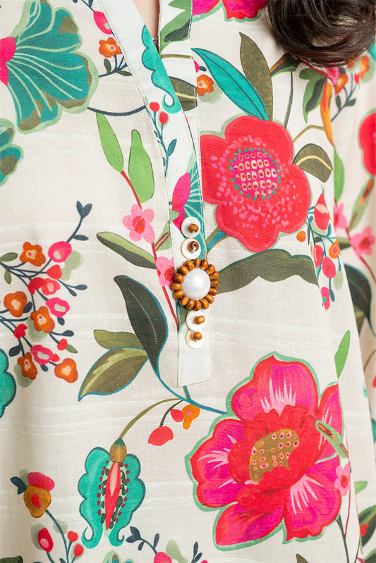 2 PIECE PRINTED DORIA LAWN SUIT (PRET)
