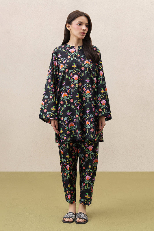 2 PIECE PRINTED DORIA LAWN SUIT (PRET)