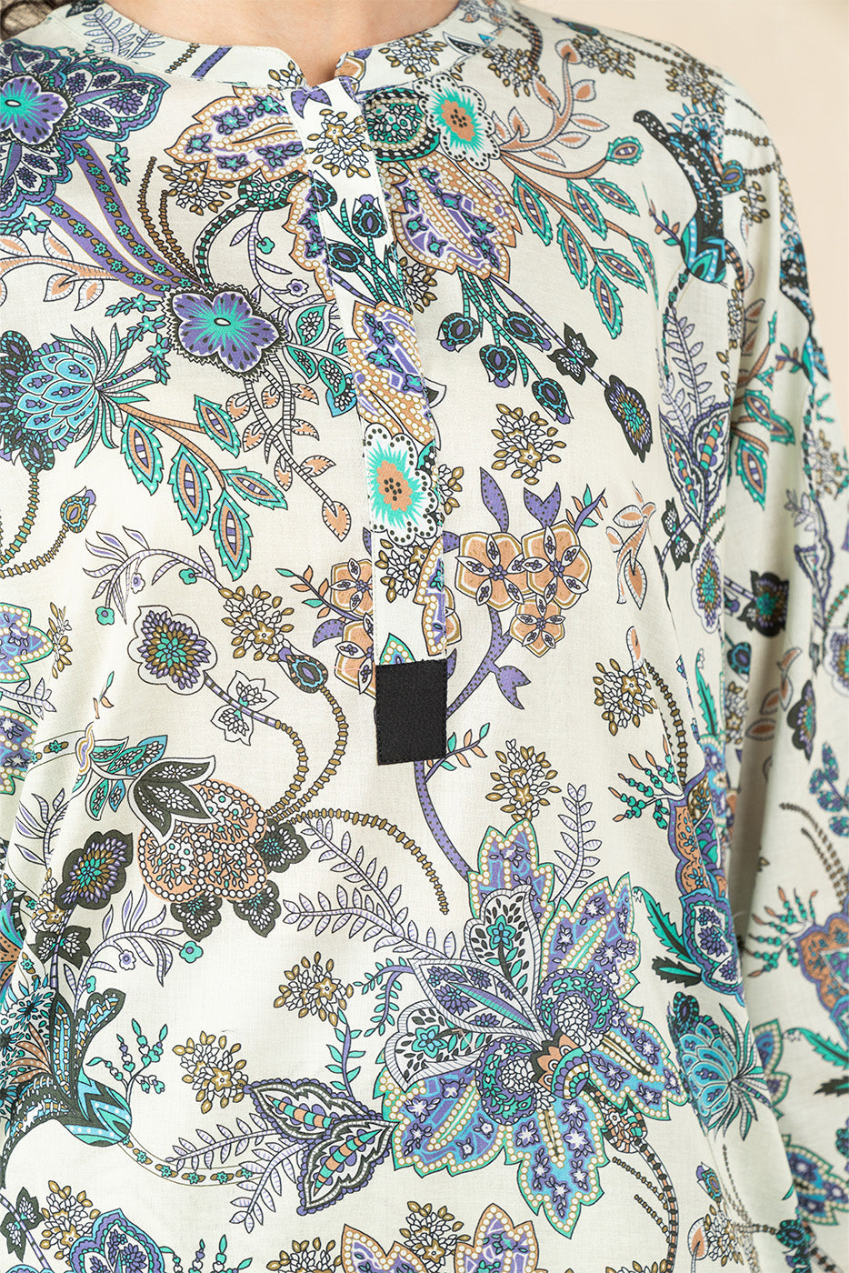 2 PIECE PRINTED LAWN SUIT (PRET)