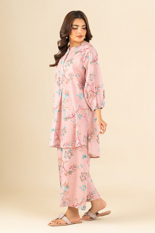 2 PIECE PRINTED LAWN SUIT (PRET)