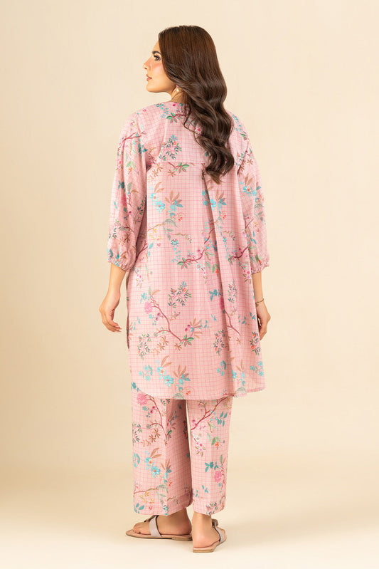 2 PIECE PRINTED LAWN SUIT (PRET)