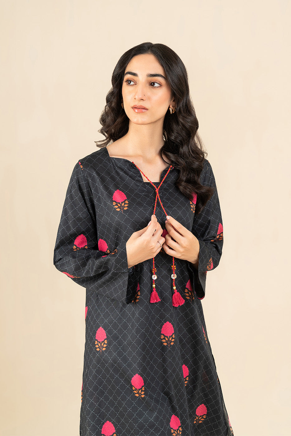 2 PIECE PRINTED LAWN SUIT (PRET)