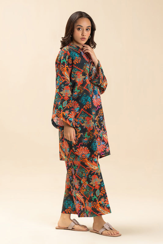 2 PIECE PRINTED DORIA LAWN SUIT (PRET)