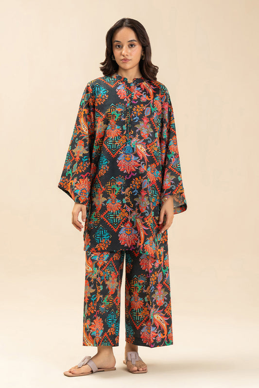 2 PIECE PRINTED DORIA LAWN SUIT (PRET)