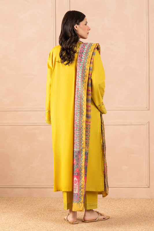 3 PIECE EMBROIDERED LAWN SUIT (HIGH CASUAL)