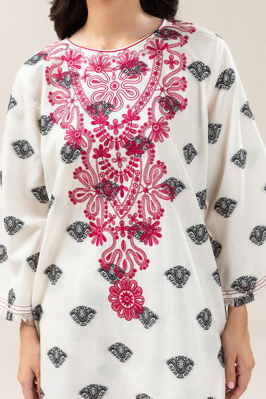2 PIECE SOLID JACQUARD SUIT (PRET)