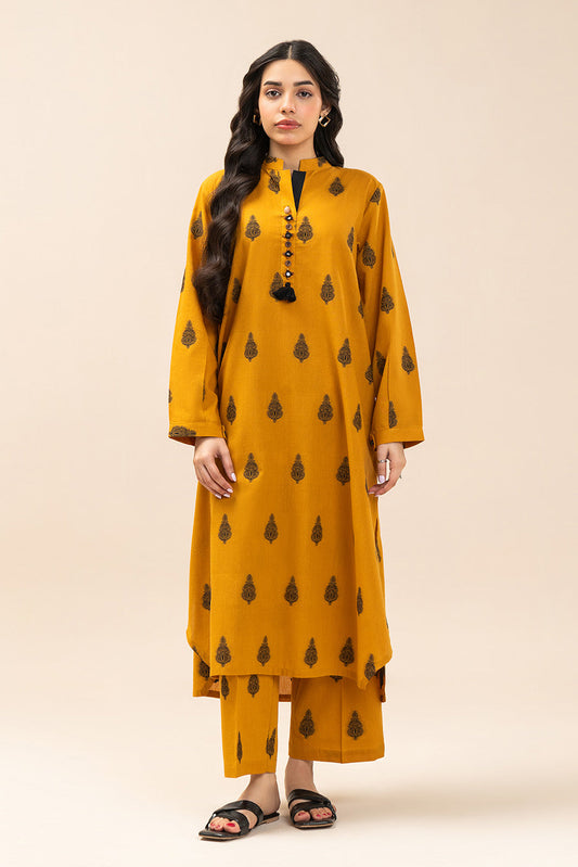 2 PIECE BASIC JACQUARD SUIT (PRET)