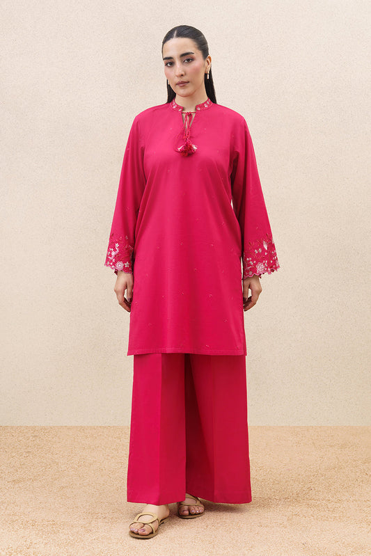 2 PIECE EMBROIDERED LAWN SUIT (PRET)