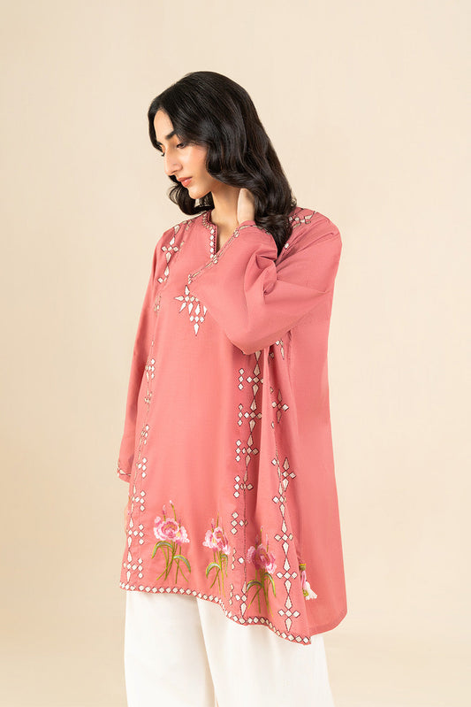 EMBROIDERED LAWN SHIRT (PRET)