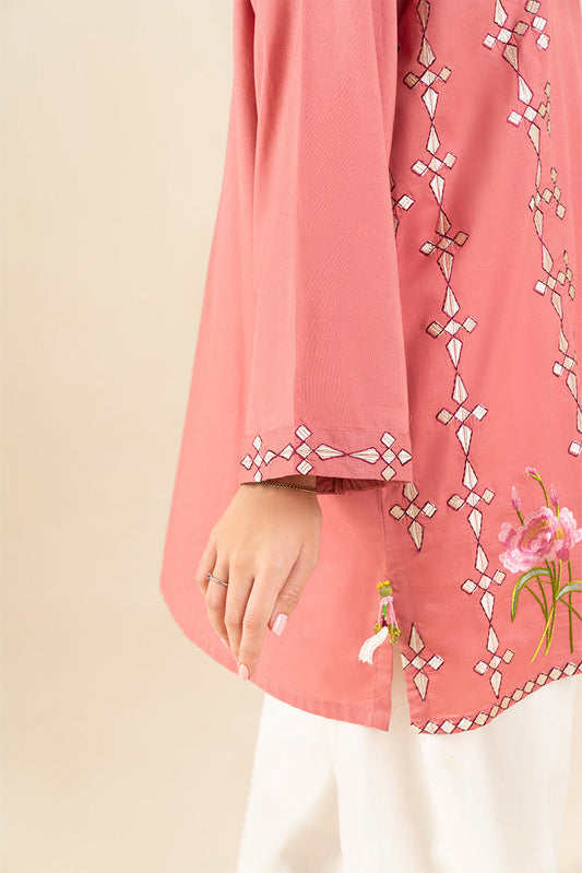 EMBROIDERED LAWN SHIRT (PRET)